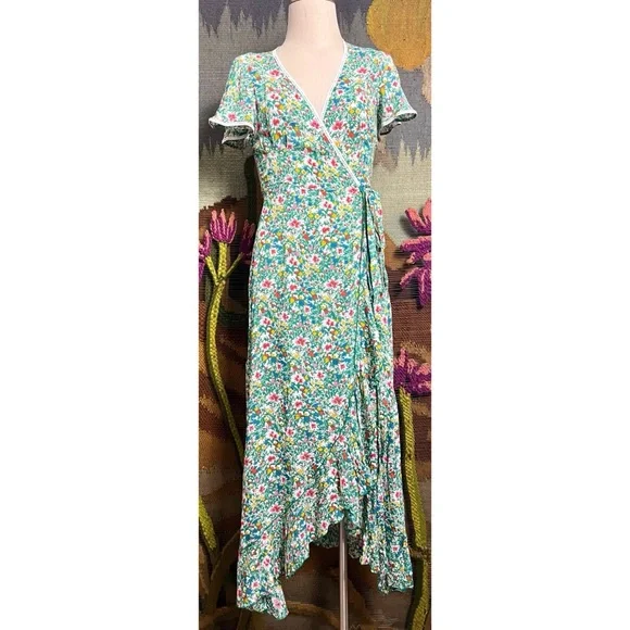 Poupette St. Barth Joe Wrap Dress S